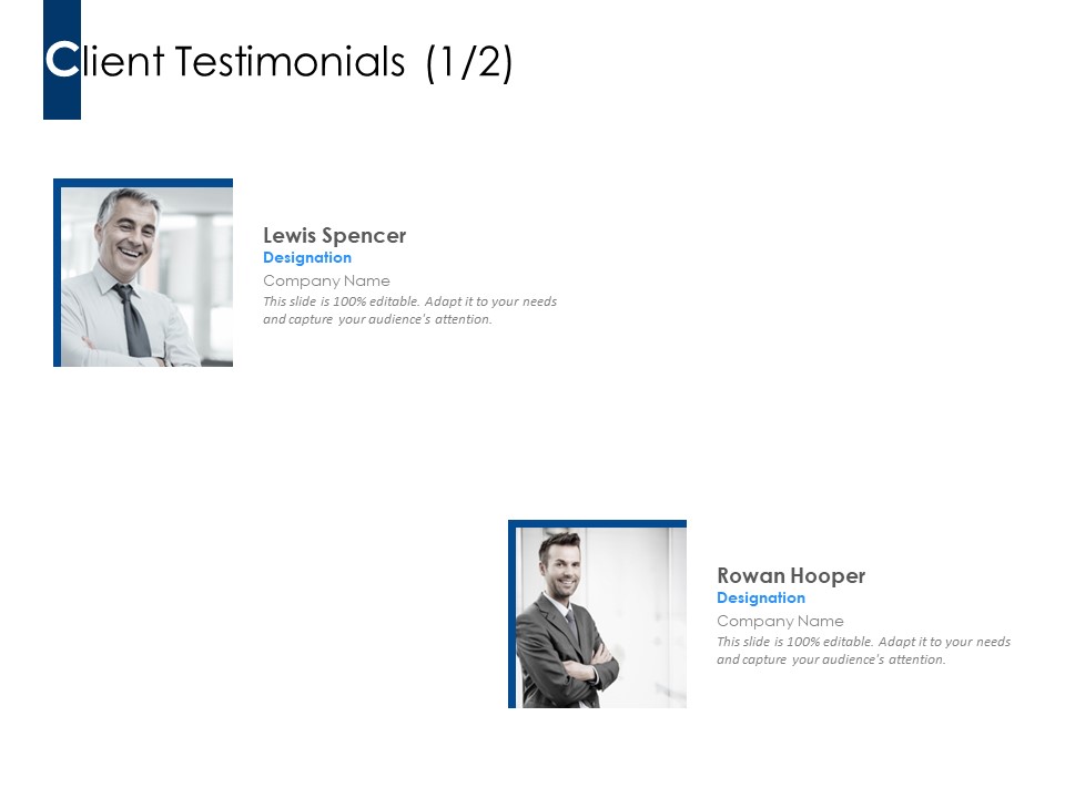 Client Testimonials Ppt PowerPoint Presentation Model Influencers