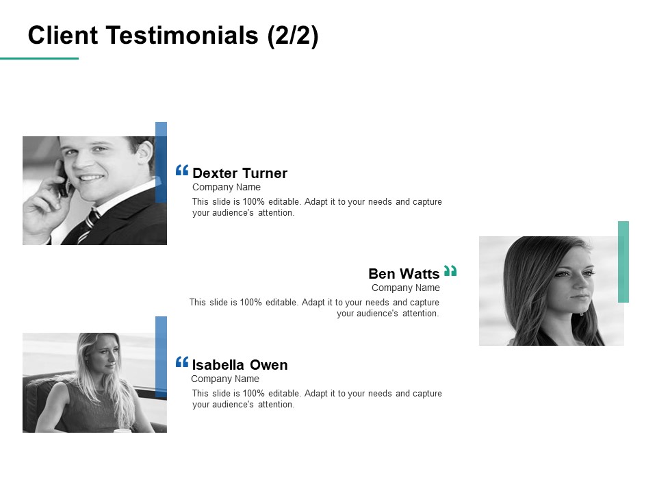 Client Testimonials Teamwork Ppt PowerPoint Presentation Infographic Template Example 2015