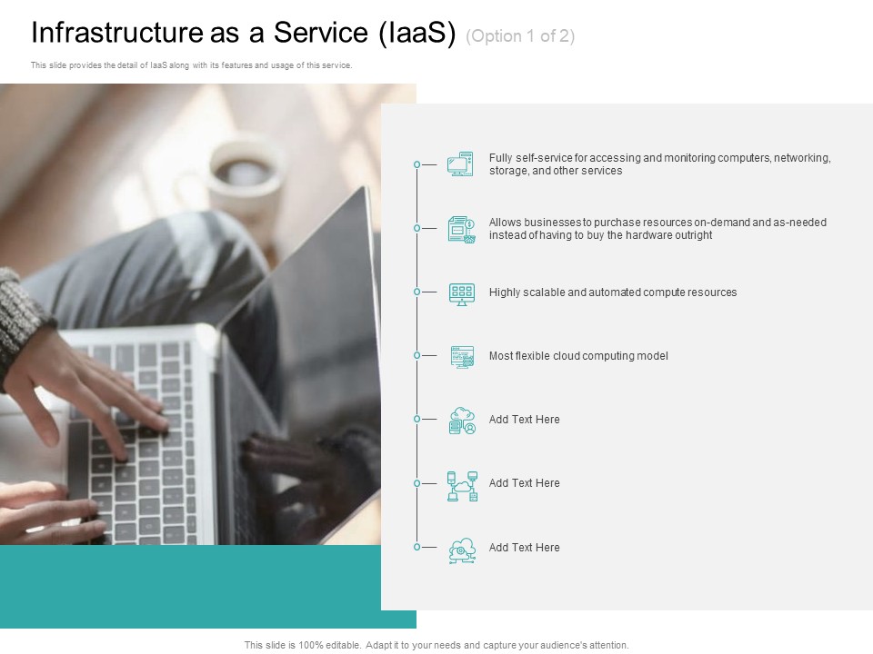 Cloud Based Marketing Infrastructure As A Service Iaas Ppt PowerPoint Presentation Layouts Demonstration PDF