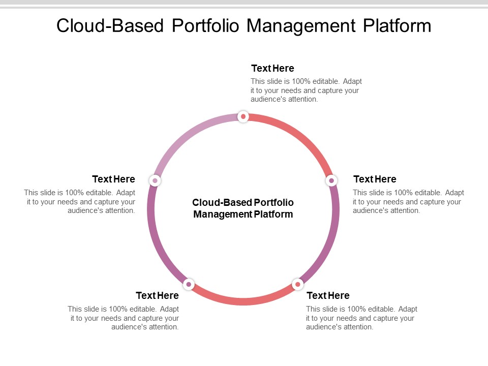 Cloud Based Portfolio Management Platform Ppt PowerPoint Presentation File Files Cpb Pdf