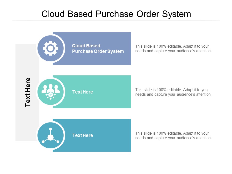 Cloud Based Purchase Order System Ppt PowerPoint Presentation Files Cpb