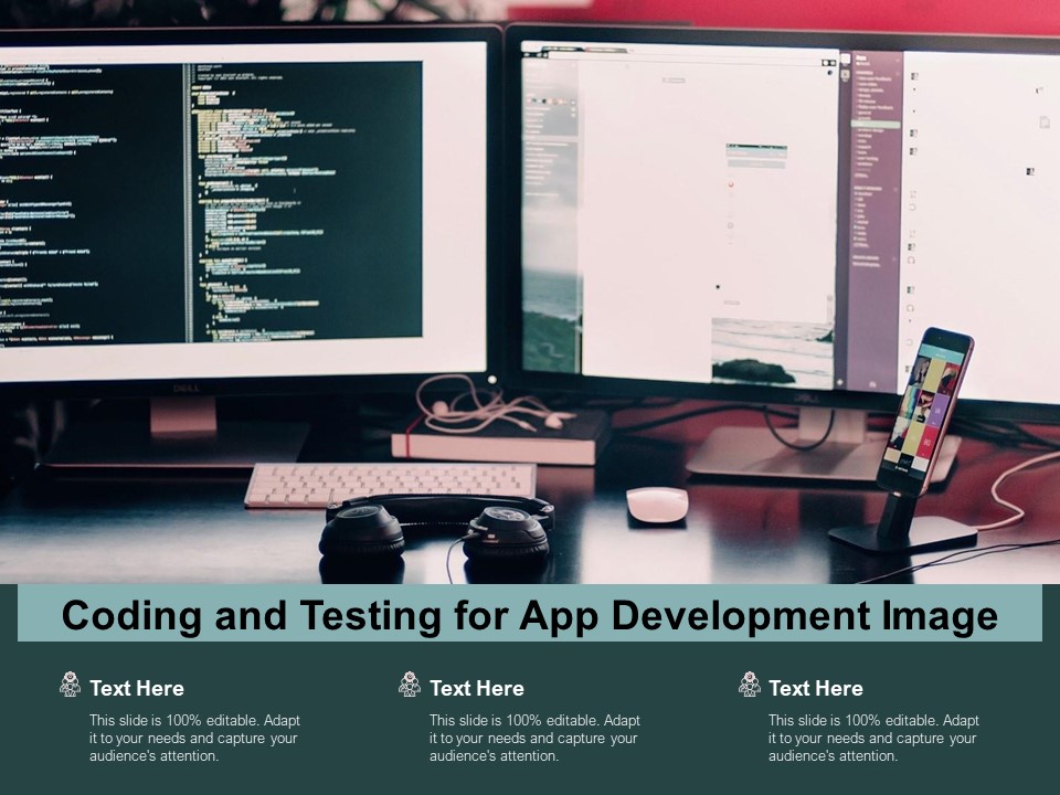 Coding And Testing For App Development Image Ppt PowerPoint Presentation Inspiration Designs Download