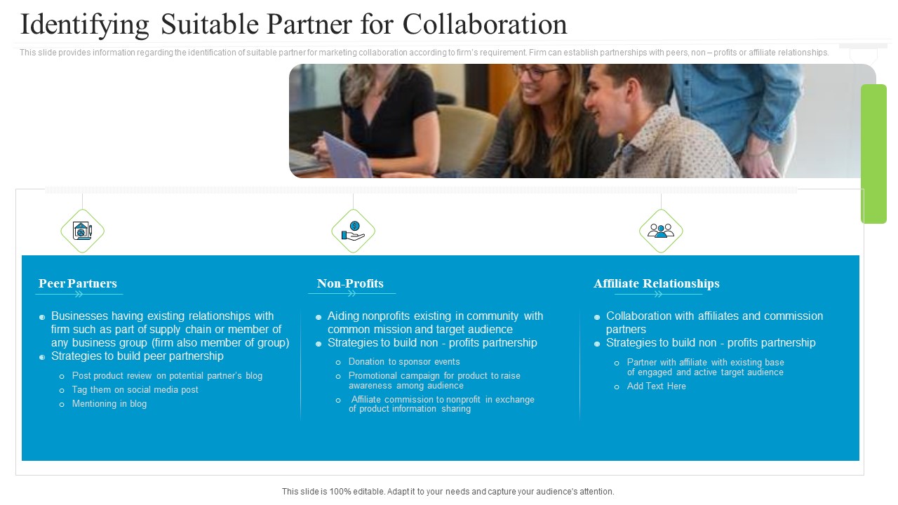 Collaborative Marketing To Attain New Customers Identifying Suitable Partner For Collaboration Inspiration PDF