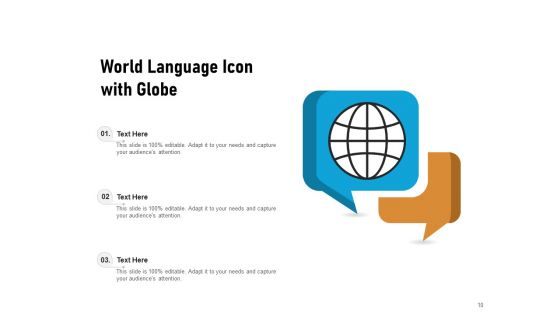 Communication Speech Bubble Interpreter Showing Direction Ppt PowerPoint Presentation Complete Deck