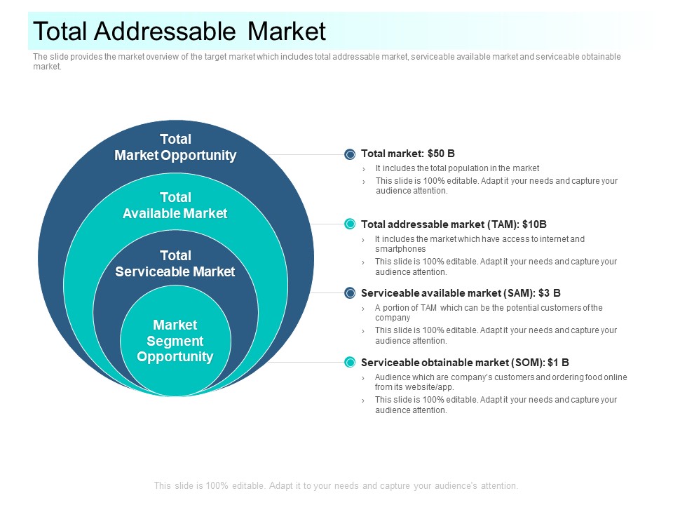 Community Capitalization Pitch Deck Total Addressable Market Professional Pdf