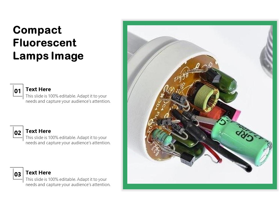 Compact Fluorescent Lamps Image Ppt PowerPoint Presentation Show Icon PDF