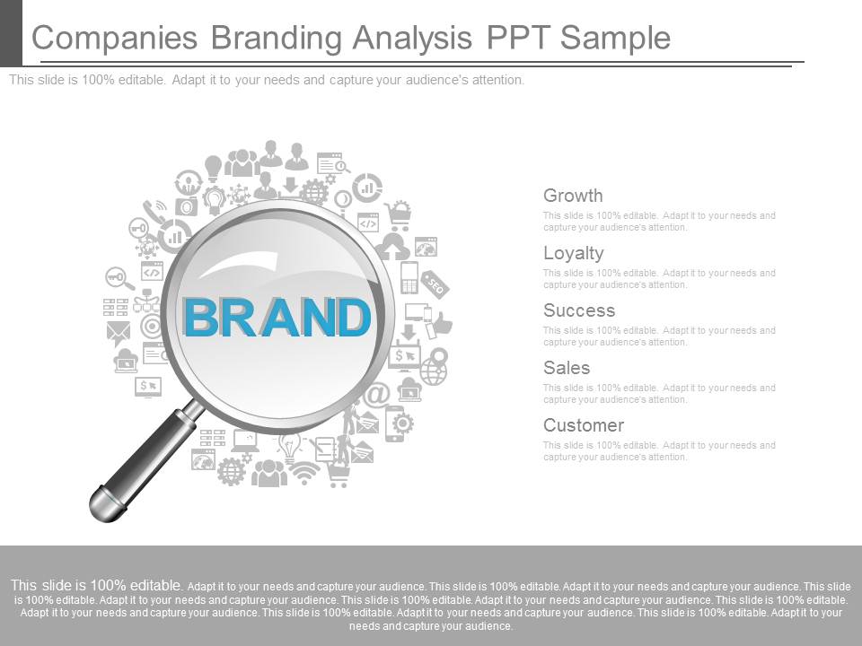 Companies Branding Analysis Ppt Sample