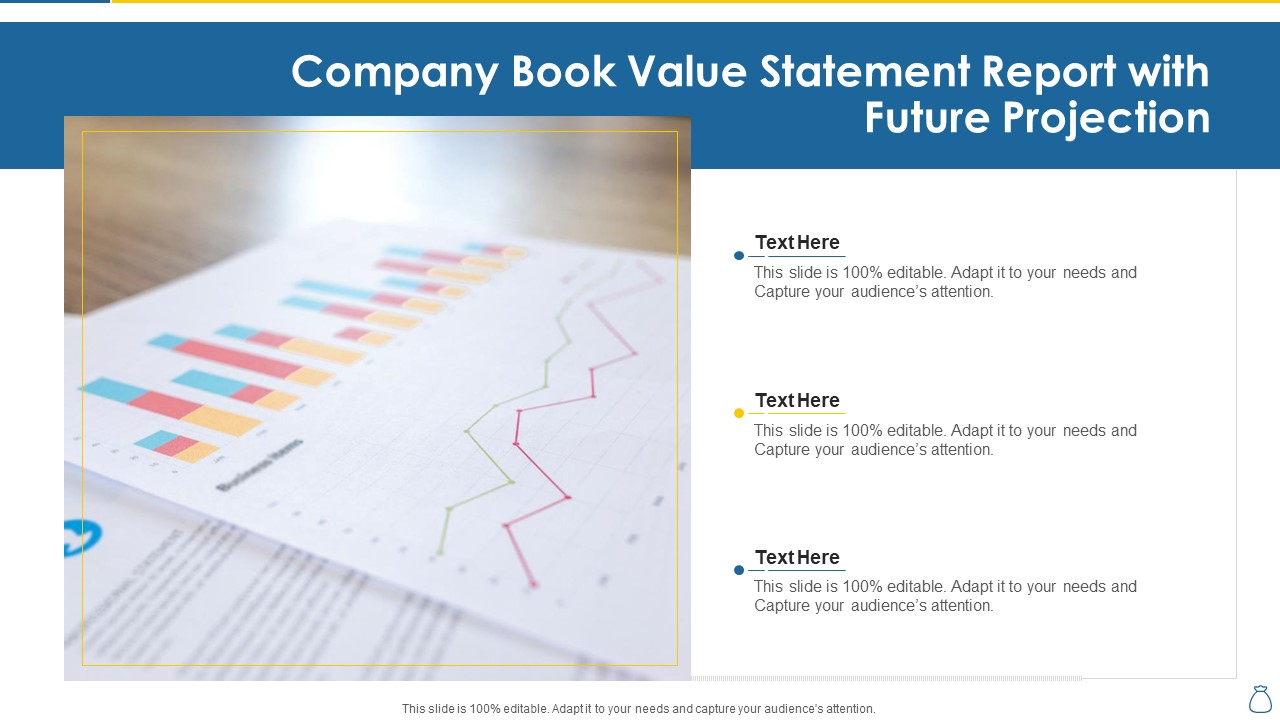 Company Book Value Statement Report With Future Projection Elements PDF