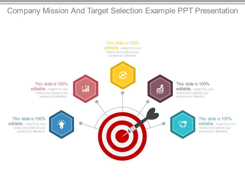 Company Mission And Target Selection Example Ppt Presentation