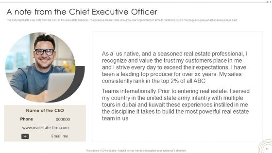 Company Profile Of The Real Estate Firm BP MD
