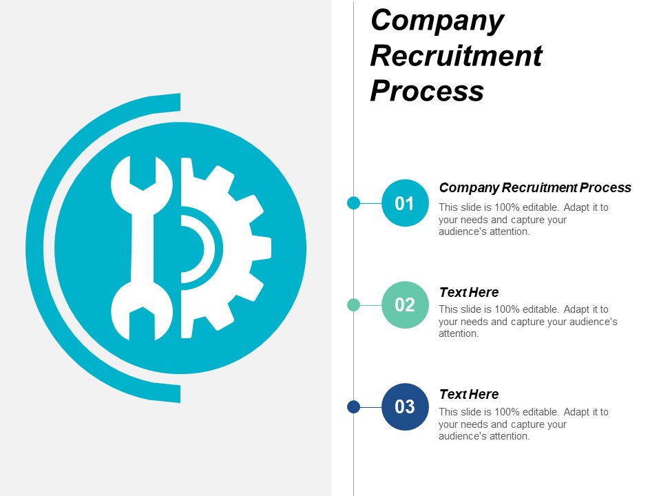Company Recruitment Process Ppt PowerPoint Presentation Show Guidelines Cpb