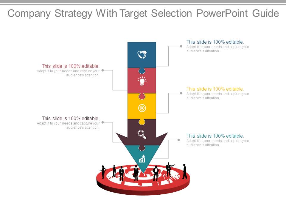 Company Strategy With Target Selection Powerpoint Guide