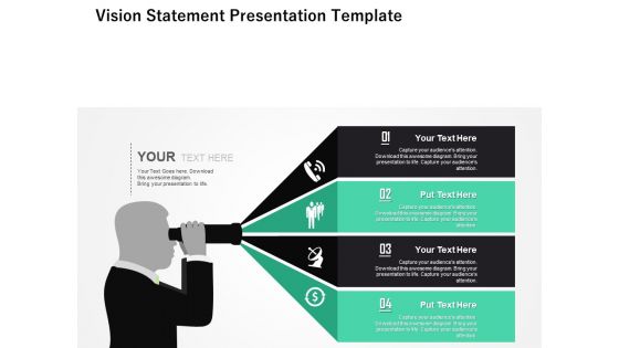 Company Vision Free PowerPoint Diagram