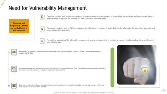 Company Vulnerability Administration Ppt PowerPoint Presentation Complete Deck With Slides