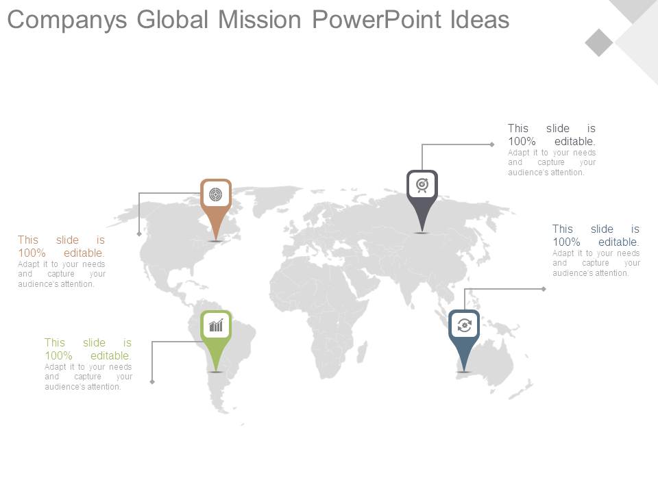 Companys Global Mission Powerpoint Ideas