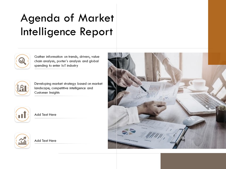 Competitor Intelligence Research And Market Intelligence Agenda Of Market Intelligence Report Elements PDF