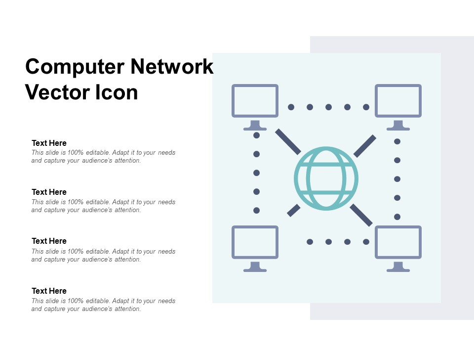 Computer Network Vector Icon Ppt PowerPoint Presentation Infographic Template Styles
