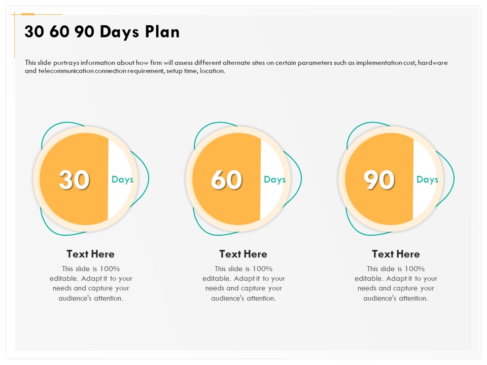 Computer Security Incident Handling 30 60 90 Days Plan Ppt File Templates PDF