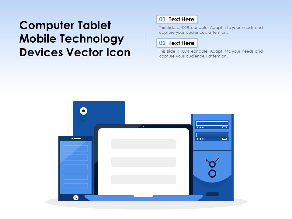 Computer Tablet Mobile Technology Devices Vector Icon Ppt PowerPoint Presentation Gallery Background Images PDF