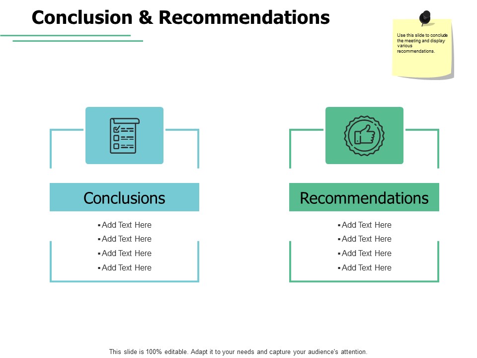 Conclusion And Recommendations Checklist Ppt PowerPoint Presentation Icon Files