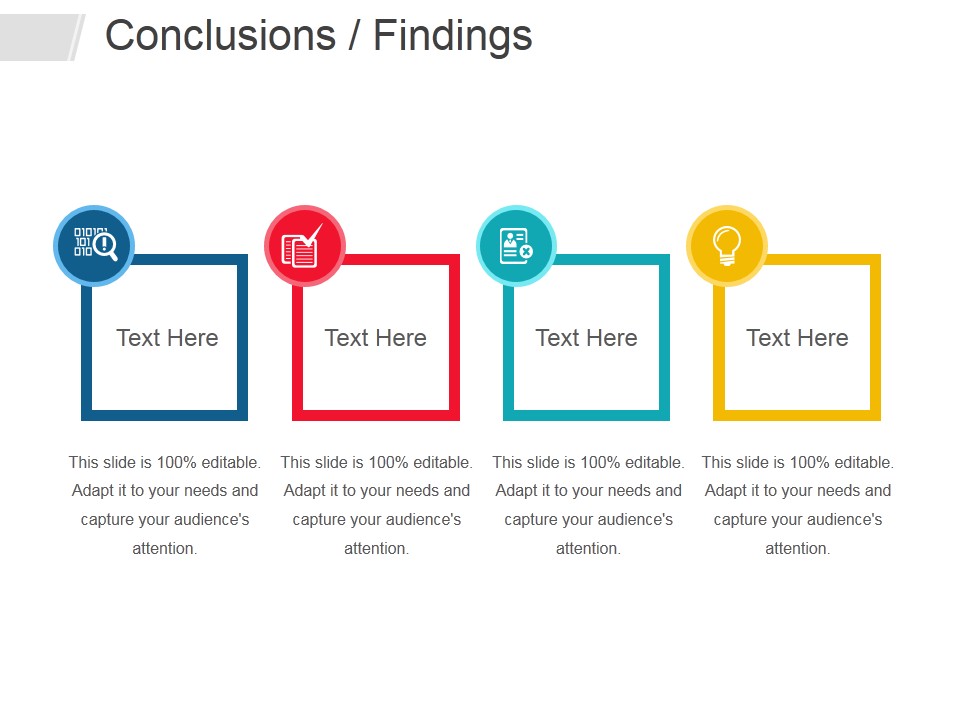 Conclusions Findings Ppt PowerPoint Presentation Infographic Template Example File