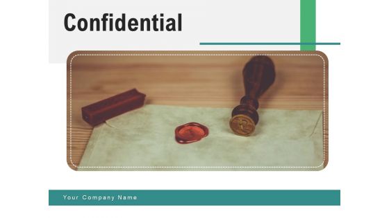 Confidential Business Newspaper Ppt PowerPoint Presentation Complete Deck