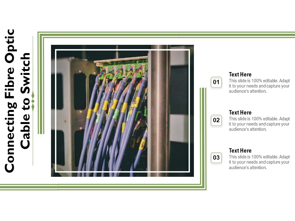 Connecting Fibre Optic Cable To Switch Ppt PowerPoint Presentation Ideas Structure PDF
