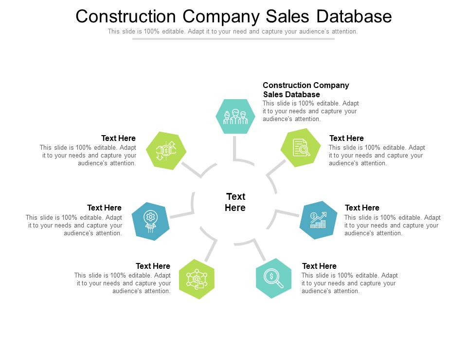 Construction Company Sales Database Ppt PowerPoint Presentation Summary Graphic Images Cpb Pdf