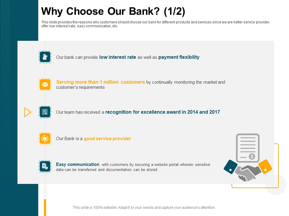 Consumer Lending Procedure Why Choose Our Bank Market Ppt Infographics Design Templates PDF