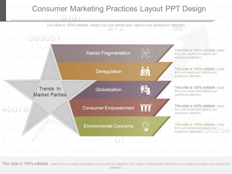 Consumer Marketing Practices Layout Ppt Design