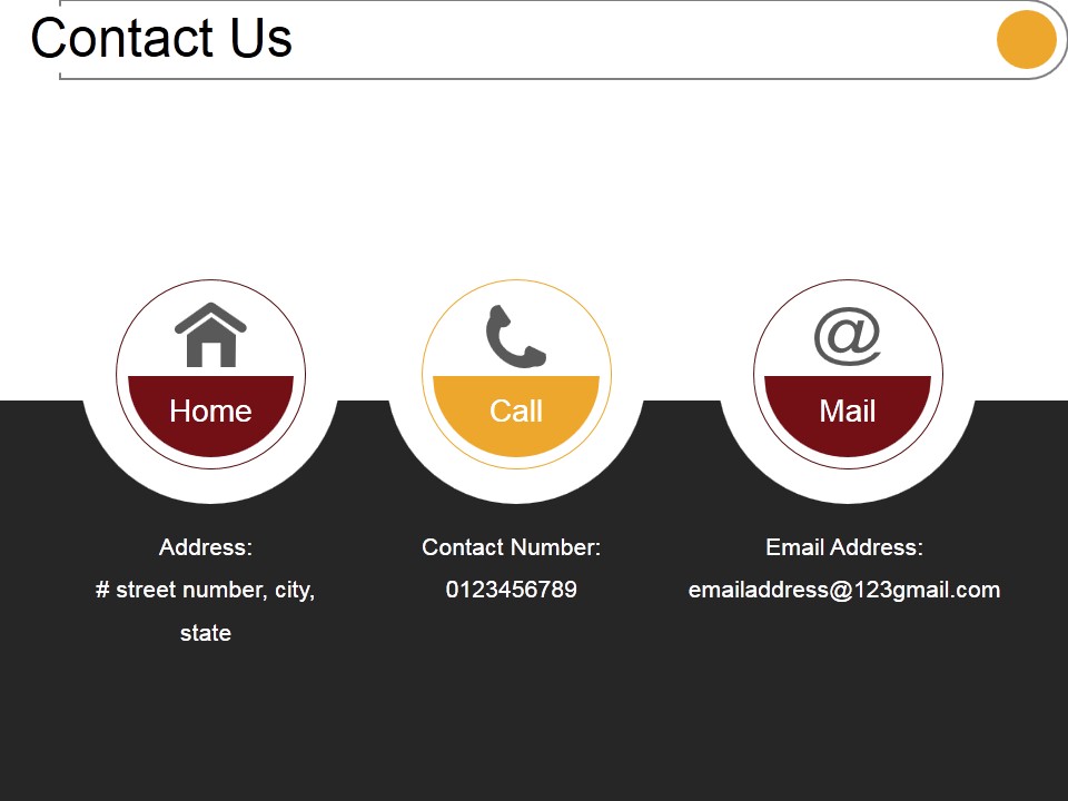 Contact Us Ppt PowerPoint Presentation Information