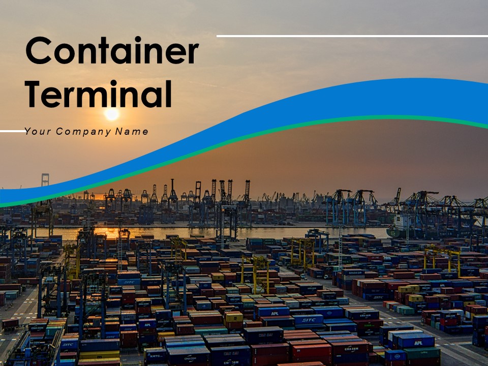 Container Terminal Multiple Surveillance Tower Stock Warehousing Facility Ppt PowerPoint Presentation Complete Deck