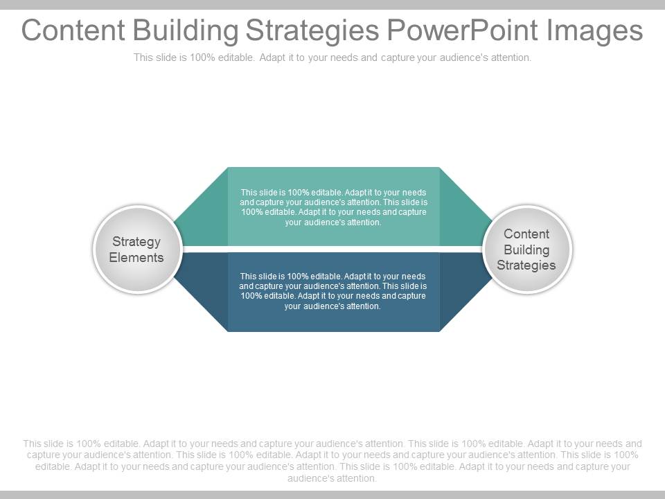 Content Building Strategies Powerpoint Images