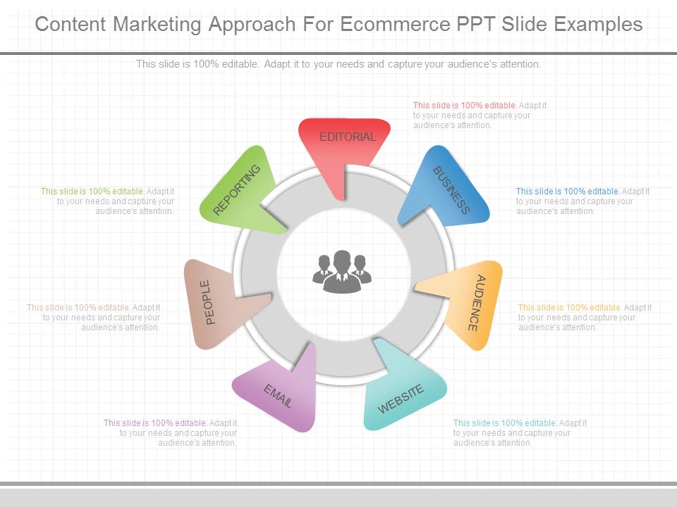 Content Marketing Approach For Ecommerce Ppt Slide Examples