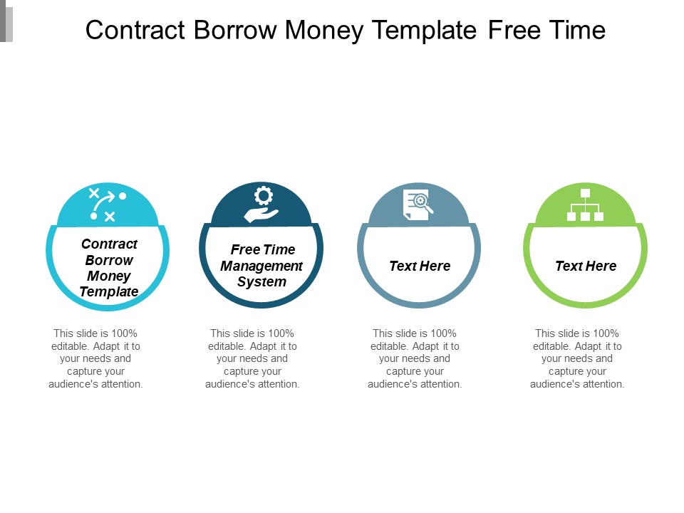 Contract Borrow Money Template Free Time Management System Ppt PowerPoint Presentation Pictures Tips