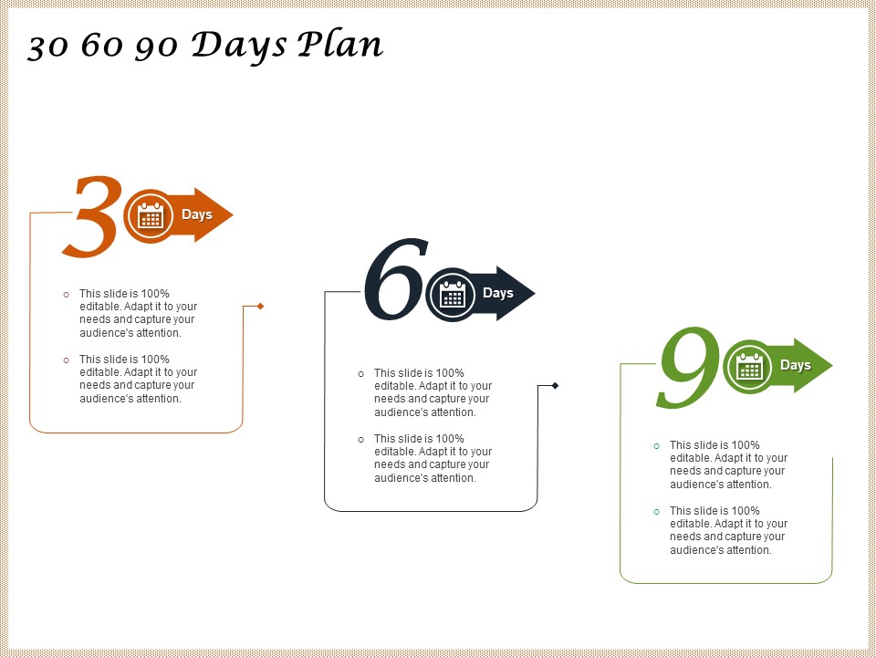 Convenience Food Business Plan 30 60 90 Days Plan Ppt Inspiration Background Images PDF