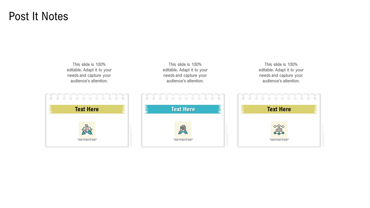 Coordinated Border Management Post It Notes Ppt Portfolio Deck PDF