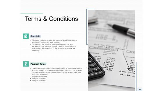Copywriting Service Proposal Ppt PowerPoint Presentation Complete Deck With Slides