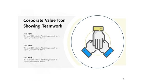 Core Values Of A Company Teamwork Innovation Quality Ppt PowerPoint Presentation Complete Deck