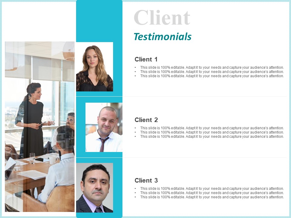 Corporate Client Testimonials Ppt Gallery Outfit PDF