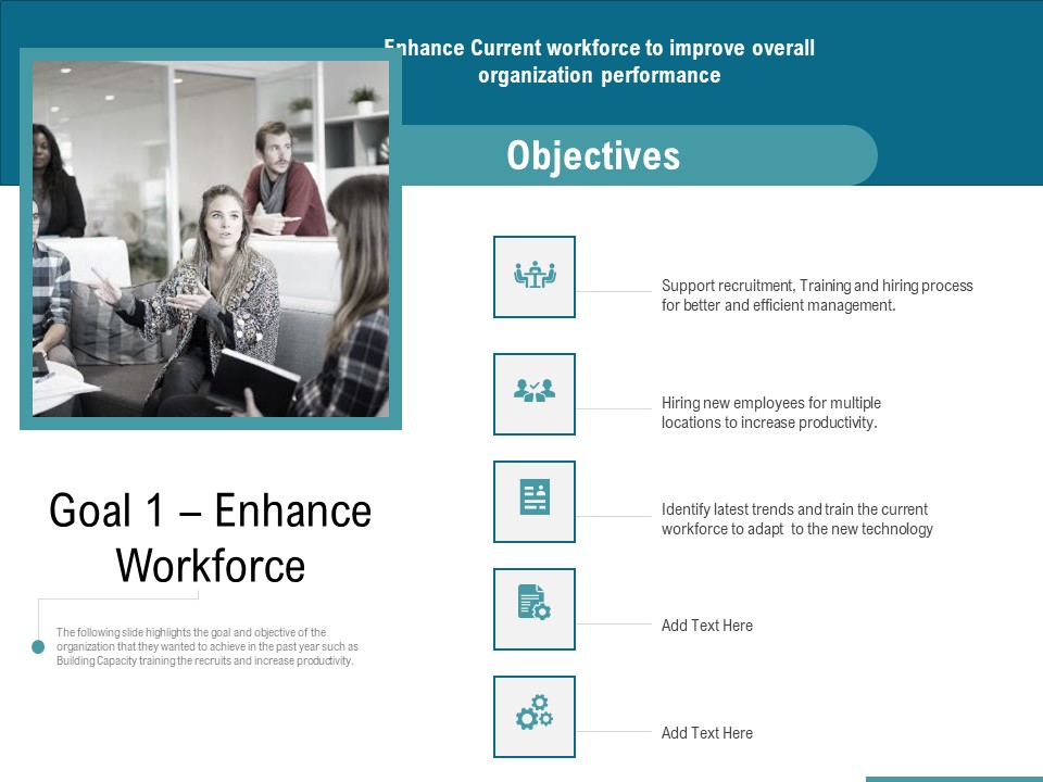 Corporate Execution And Financial Liability Report Goal 1 Enhance Workforce Designs PDF