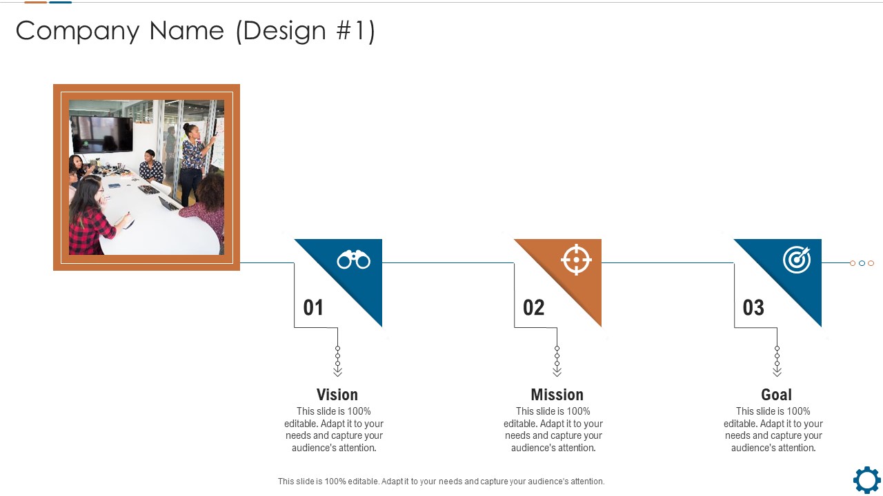 Corporate Goals And Strategic Position Summary Company Name Design 1 Ppt Portfolio File Formats PDF