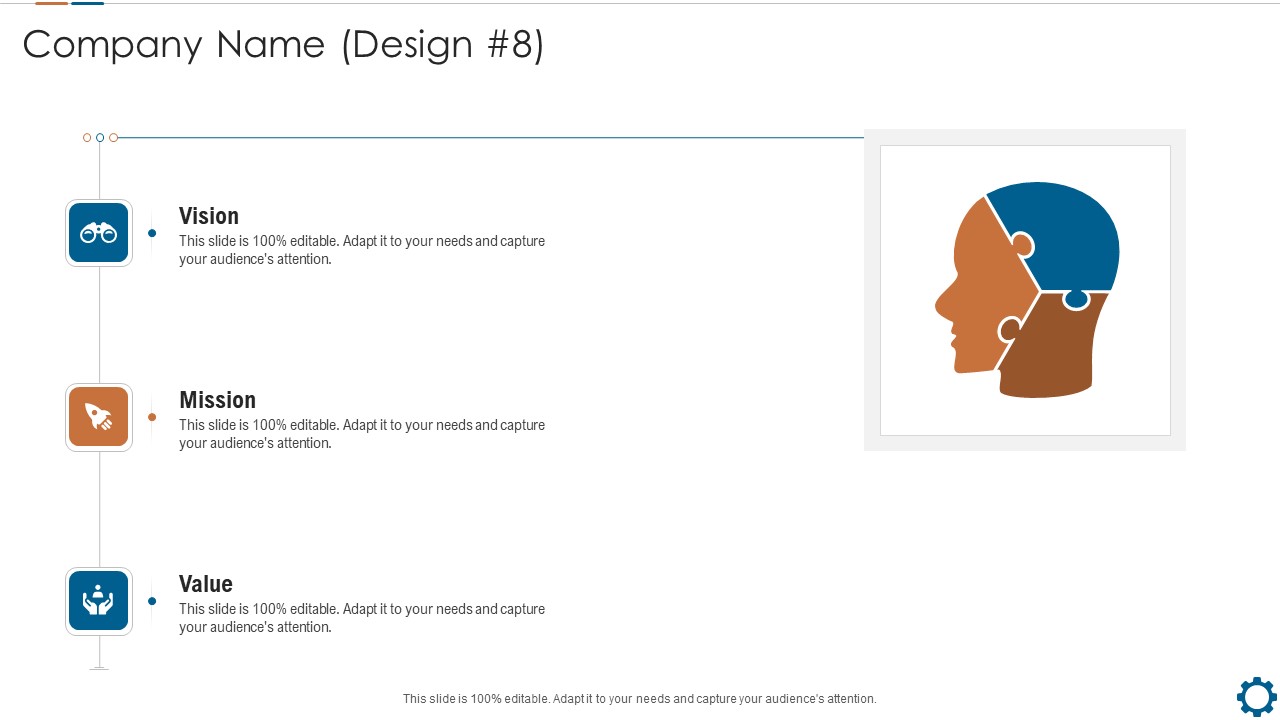 Corporate Goals And Strategic Position Summary Company Name Design 8 Ppt Gallery Design Inspiration PDF