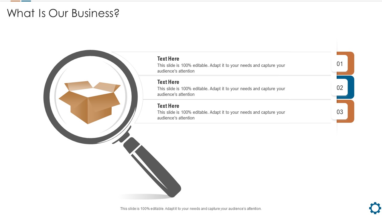 Corporate Goals And Strategic Position Summary What Is Our Business Ppt Pictures Graphic Images PDF