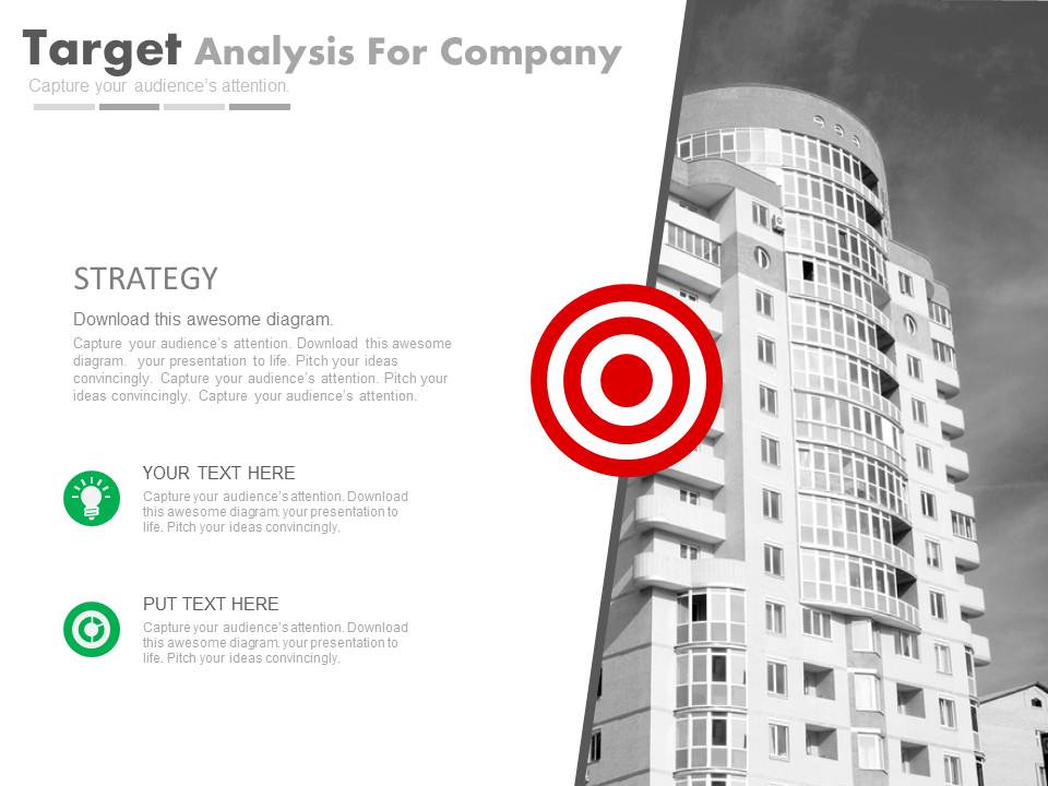 Corporate Goals And Strategy Analysis Powerpoint Slides