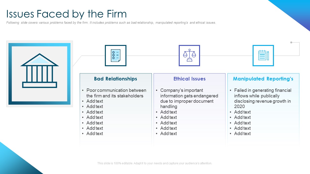 Corporate Governance Best Practices Issues Faced By The Firm Rules PDF