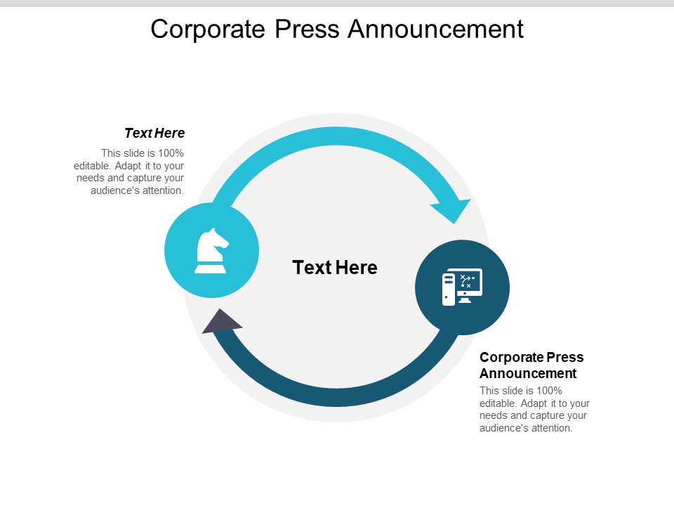 Corporate Press Announcement Ppt PowerPoint Presentation Inspiration Rules Cpb