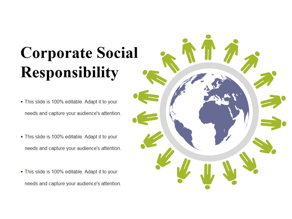Corporate Social Responsibility Ppt PowerPoint Presentation Portfolio Grid