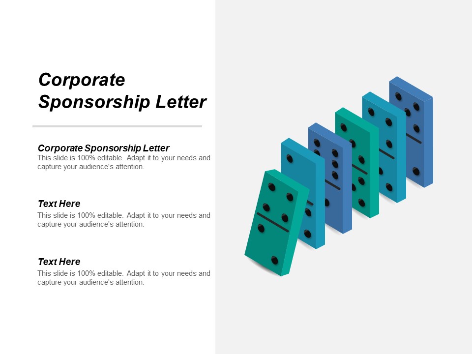 Corporate Sponsorship Letter Ppt PowerPoint Presentation Inspiration Information Cpb