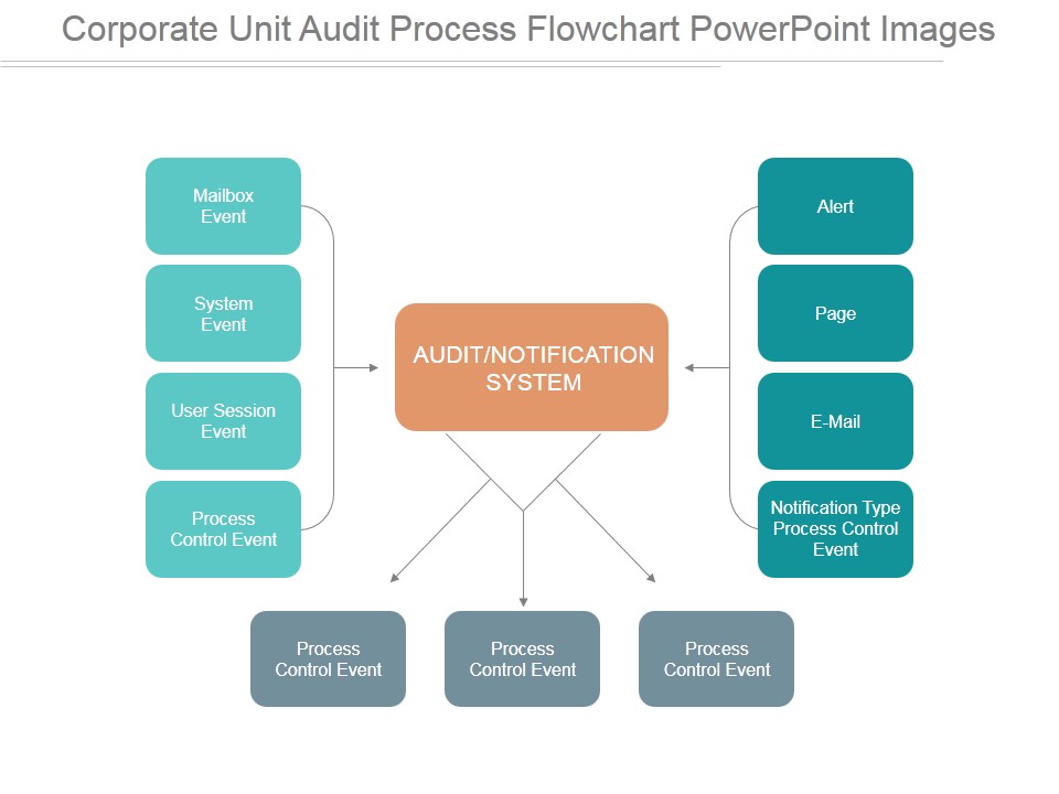 Corporate Unit Audit Process Flowchart Ppt PowerPoint Presentation Inspiration